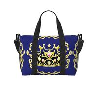 Phayah Fantasy Tiara - Bolsa de viaje para fin de semana, gimnasio, para mujeres y niñas, resistente al agua, Black, Talla única