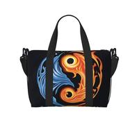 Phayah Fire Water Tai Chi - Bolsas de fin de semana para mujer, bolsa de viaje para fin de semana, bolsa deportiva para gimnasio, bolsa cruzada