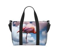 Phayah Flamingo In The Clou - Bolsas de fin de semana para mujer, bolsa de viaje para fin de semana, bolsa deportiva para gimnasio, bolsa cruzada