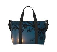 Phayah Full Moon High In The Sky - Bolsa de viaje cruzada para la noche, ideal para la escuela o para viajes nocturnos
