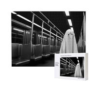 Phayah Ghost at Midnight - Rompecabezas para adultos, 500 piezas, juguetes de desarrollo de inteligencia para niños, 20.4 x 15 pulgadas