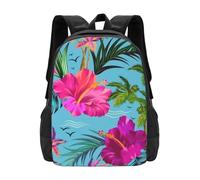 PHAYAH Hello Hawaii - Mochila de viaje clásica, básica, para viajes y actividades al aire libre, resistente a los hombros