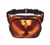 Phayah Hermosa riñonera Phoenix para hombre y mujer con correa ajustable para entrenamiento al aire libre, viajes, casual, correr, senderismo, ciclismo