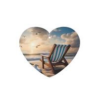 Phayah Hermoso aroma azul cielo y mar con aroma a lavanda, aroma de coche, en forma de corazón, para colgar en la tableta, fragancia para el interior del coche, 4 unidades