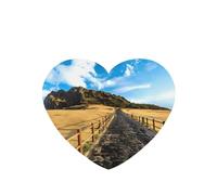 Phayah Jeju Island - Ambientador de coche con aroma a lavanda con forma de corazón para colgar, tarjeta perfumada para colgar, 4 piezas para coche, armario, cajón, eliminar