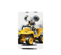 Phayah Koala Learning To Drive - Ambientador rectangular para coche, con aroma a lavanda, 6 unidades, para cajones de armario de automóviles