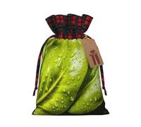 PHAYAH La bolsa de regalo con cordón de dos hojas de verduras se utiliza para embalaje de regalo de cumpleaños y fiesta, una opción ideal para familiares y amigos
