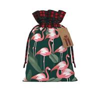 PHAYAH La bolsa de regalo con cordón de flamenco se utiliza para embalaje de regalo de cumpleaños y fiesta, una opción ideal para familiares y amigos