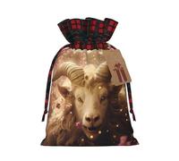 PHAYAH La bolsa de regalo con cordón de oveja lanuda se utiliza para embalaje de regalo de cumpleaños y fiesta, una opción ideal para familiares y amigos
