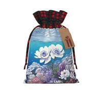 PHAYAH La bolsa de regalo de Anemone In The Holy Drawstring se utiliza para embalaje de regalo de cumpleaños y fiesta, una opción ideal para familiares y amigos