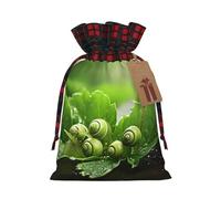 PHAYAH La bolsa de regalo de caracol sobre hojas de verduras se utiliza para embalaje de regalo de cumpleaños y fiesta, una opción ideal para familiares y amigos