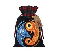 PHAYAH La bolsa de regalo de Tai Chi con cordón se utiliza para embalaje de regalo de cumpleaños y fiesta, una opción ideal para familiares y amigos