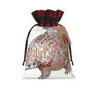 PHAYAH La bolsa de regalo Sketchy Pangolin con cordón se utiliza para embalaje de regalo de cumpleaños y fiesta, una opción ideal para familiares y amigos