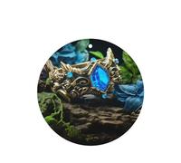 Phayah Lost Magic - Ambientador de coche con aroma a lavanda, forma redonda, para colgar, tarjeta perfumada, 6 unidades, para cajones de armario de automóviles