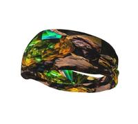 Phayah Magic Gems - Bandas elásticas para el cabello para mujeres y hombres, para yoga, correr, humedad, absorbe el sudor