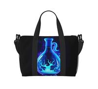 Phayah Magic Potion - Bolsa de viaje para fin de semana, gimnasio, para mujeres y niñas, resistente al agua, Negro -, Talla única