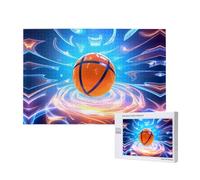 Phayah Magníficos rompecabezas de baloncesto de 1000 piezas para rompecabezas de madera, para familia, amigos, decoración del hogar, arte de pared, 29.5 x 19.7 pulgadas
