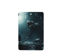 Phayah Monster Under The Sea - Ambientador de coche con aroma a lavanda, tarjeta rectangular para colgar, 6 unidades, para cajones de armario de automóviles