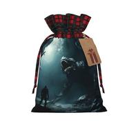 PHAYAH Monster Under The Sea - Bolsa de regalo con cordón adecuada para dulces y pequeños regalos de cumpleaños, aniversarios y fiestas