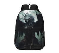 PHAYAH Music Box In The Rainforest - Mochila casual para laptop para hombres y mujeres, para niños y niñas, mochila ligera, Monster Hawk, Taille unique