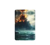 Phayah Mysterious City In The Sea - Ambientador rectangular con aroma a lavanda para coche, 6 unidades