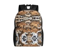 PHAYAH Nature Elephants Pattern Casual Shoulder Classic Basic Travel Backpack Travel and Outdoor Activities