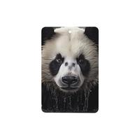 Phayah Panda In The Water - Ambientador rectangular con aroma a lavanda para coche, 4 unidades