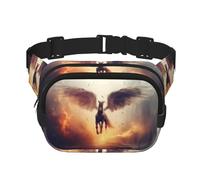 Phayah Pegasus Flying Away - Riñonera para hombres y mujeres, riñonera para viajes, senderismo, correr, deportes al aire libre