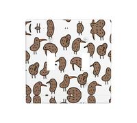 Phayah Placa de pared con diseño de pájaro kiwi, cubierta de enchufe de doble palanca para interruptor de luz, tamaño 4.5 x 4.5 pulgadas para áreas residenciales y comerciales