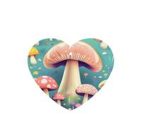 Phayah Pretty Little Mushrooms - Ambientador de coche con aroma a lavanda en forma de corazón para colgar, tarjeta perfumada para colgar, 6 piezas para cajones de armario de automóviles