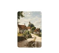 Phayah Romance In The Countryside - Ambientador rectangular con aroma a lavanda para coche, 6 unidades