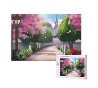 Phayah Romántica vida rompecabezas de 1000 piezas para rompecabezas de madera para familia amigo decoración del hogar arte de pared 29.5 x 19.7 pulgadas