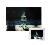 Phayah Rompecabezas de botella de agua vacía para adultos, 1000 piezas. Decoración del hogar, fiesta de cumpleaños para hombres y mujeres, 29.5 x 19.7 pulgadas