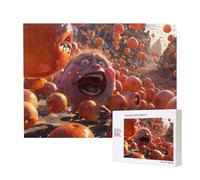 Phayah Rompecabezas de frutas locas para adultos, 500 piezas. Decoración del hogar, fiesta de cumpleaños para hombres y mujeres, 20.4 x 38.1 cm