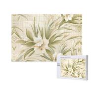 Phayah Rompecabezas de plantas silenciadas para adultos, 1000 piezas. Decoración del hogar, fiesta de cumpleaños para hombres y mujeres, 29.5 x 19.7 pulgadas