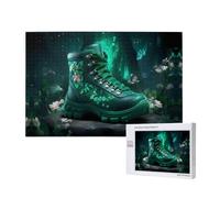 Phayah Rompecabezas de zapatos mágicos de viaje para adultos, 1000 piezas. Decoración del hogar, fiesta de cumpleaños para hombres y mujeres, 29.5 x 19.7 pulgadas