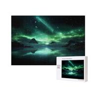 Phayah Rompecabezas misterioso de Aurora Weather para adultos, 300 piezas, decoración del hogar, fiesta de cumpleaños para hombres y mujeres, 15.7 x 11 pulgadas