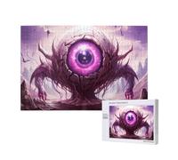 Phayah Rompecabezas misterioso de ojo gigante de 1000 piezas para rompecabezas de madera, para familia, amigos, decoración del hogar, arte de pared, 29.5 x 19.7 pulgadas