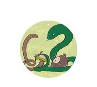 Phayah Semillas de girasol, lombriz de tierra, patrón de serpiente, aroma de lavanda, aroma de coche, forma redonda, para colgar en tabletas, ambientadores de fragancia para interiores de coche, 6