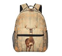 PHAYAH Sika Deer In The Jungle - Mochila casual para mujeres y hombres, mochila informal para adolescentes, niños y niñas, bolsa de libros para laptop de 15.7 pulgadas, viajes y negocios