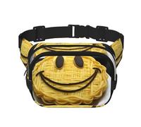 Phayah Smile On Face - Riñonera con correa ajustable para hombre y mujer, para exteriores, entrenamiento, viajes, casual, correr, senderismo, ciclismo