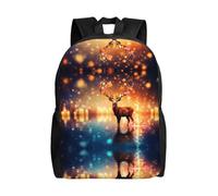 PHAYAH Spirit Deer In The Starlight - Mochila ligera para laptop para hombres y mujeres, para niños y niñas