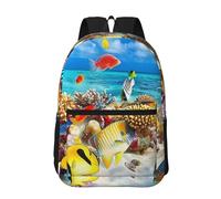 PHAYAH Strange Planet Space Pattern - Bolsa ligera para laptop de 17 pulgadas para niñas y mujeres, mochila informal para el regreso a la escuela, Buceo Bluebird, Taille unique
