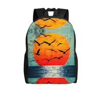 PHAYAH Sunrise On The Sea - Bolsa ligera para laptop de 16 pulgadas, para niñas y mujeres, mochila informal para el regreso a la escuela