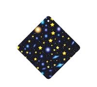 Phayah Tarjetas cuadradas de ambientadores para coche, 6 unidades, diseño de galaxia, universo, estrellas, tabletas de aromaterapia automáticas, tarjeta perfumada para colgar, aroma a lavanda