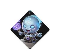 Phayah Tarjetas cuadradas de ambientadores para coche, 6 unidades, diseño de mono de fuego morado, tabletas de aromaterapia para colgar, aroma a lavanda