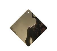 Phayah Tarjetas cuadradas de ambientadores para coche, 6 unidades, diseño de monstruo de bullhorn, tabletas de aromaterapia para colgar, tarjeta perfumada - aroma a lavanda