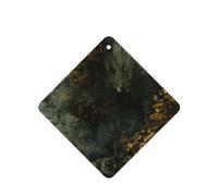 Phayah Tarjetas de ambientadores cuadradas para coche, 6 unidades, diseño de nubes bajo el abismo, tarjetas aromáticas para colgar, aroma a lavanda