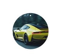 Phayah Tarjetas de ambientadores de coche de forma redonda, 6 unidades, estilo futuro, patrón de coche deportivo, tabletas de aromaterapia automáticas, tarjeta perfumada para colgar, aroma a lavanda