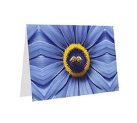 PHAYAH Tarjetas de felicitación en blanco con diseño de abeja y corazón con sobres, 10 x 15 cm, tarjetas de agradecimiento para Navidad, vacaciones, cumpleaños, graduación, aniversario, color gris